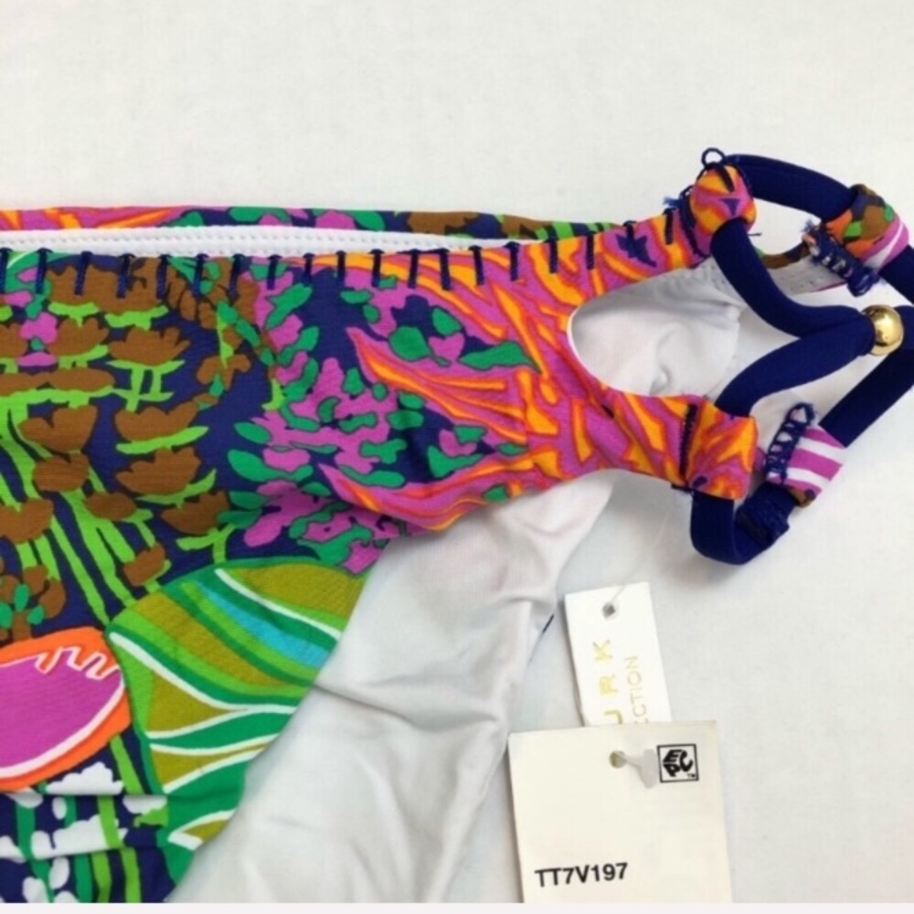 •Trina Turk Bikini Tropic Escape Hipster G172 - Picture 5 of 8